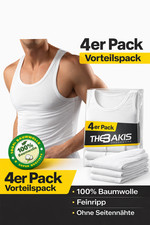 Herren Unterhemd Weiß