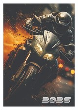 Wandkalender 2026 A4 MOTORRAD