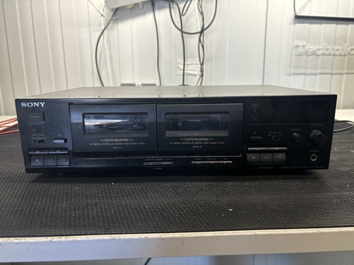 Sony wr465 stereo double - sony, tc-wr465