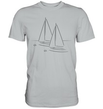 Segelboot Segel Segler Segeln Segelschiff T-Shirt