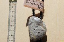 BoloTie mit Achat und Bergkristall/ Westernkrawatte / Westernschmuck