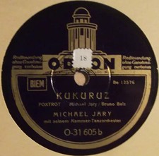 SCHELLACK Michael Jary Mit Seinem Kammer-Tanzorchester Simsalabim / Kukuruz