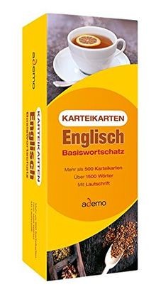 Karteikarten basiswortschatz - karteikarten,