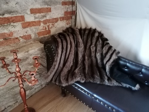 Echte pelzdecke felldecke - ,