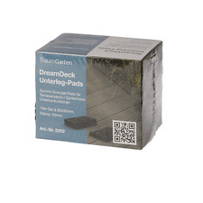 Brügmann Unterleger DreamDeck für Unterkonstruktion im 10er Set - 6 x 9 x 2 cm