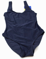 Beco Mädchen Badeanzug in marine, , mittelhoher Beinausschnitt, Gr. 164, Neu 