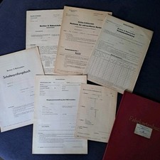 Deutsche Reichsbahn S-Bahn Berlin Fahrkartenausgabe Bellevue Vordrucke original