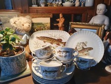 PETRI HEIL MANUFAKTUR BAVARIA WUNSIEDEL FÜR ANGLER FREUNDE UND PORZELLAN SAMMLER