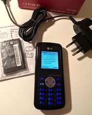 LG Classic Handy KP100 Schwarz, ohne Simlock TOP Zustand