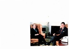 President Reagan Meets With