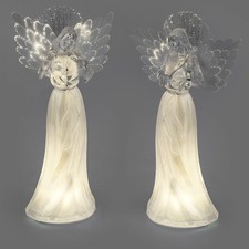 2er Set LED Dekofiguren Engel