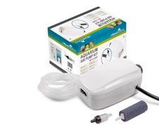 Aquarium Luftpumpe Fische Tank Aquarium Sauerstoffpumpe 3W/5W Luftstein Set