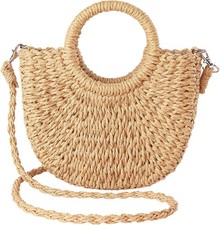 Stroh Handtasche Frauen Sommer