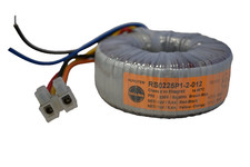 Talema Nuvotem RS0225P1-2-012 Ringkerntransformator 230V / 2x12V 9,4A 225VA