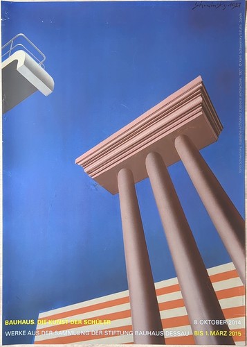 Poster plakat bauhaus die - bauhaus.,