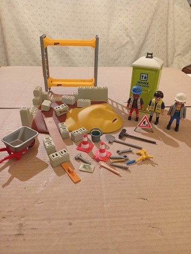 Playmobil baustelle haus mit - playmobil,