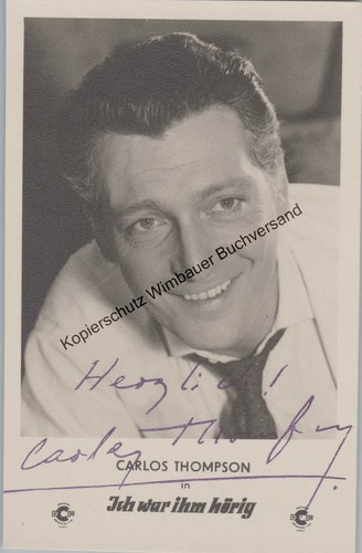 Original autogramm carlos - original,
