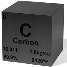 1.5" Pure Carbon Density Cube