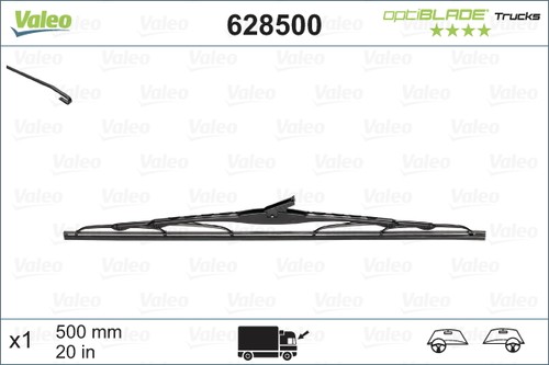 Valeo 628500 wischblatt - valeo, für