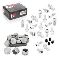 20x wheel bolt cover caps set