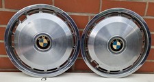 BMW Chrom Edelstahl Radkappen Original - Oldtimer - Jungtimer  - 2 Stück
