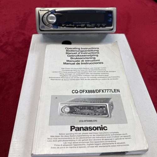 Panasonic dfx777 auto radio - panasonic,