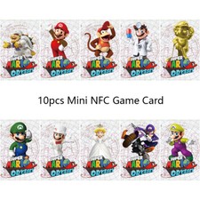 10 Stück Super Mario Odyssey NFC Tag Spielkarten für NS Switch Game Cards