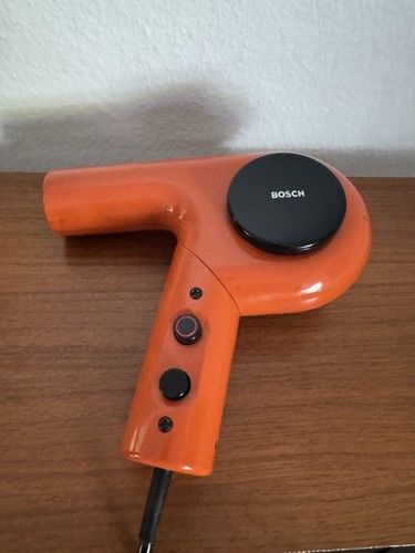 70er jahre föhn orange bosch - föhn,