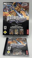 Rollercoaster Tycoon 3-Deluxe Edition PC Spiel Game Mit Big Box und Anleitung