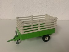 Siku Farmer 1:32 2257 Viehtransport Anhänger Grün Viehhänger m Aufbau Geschenk