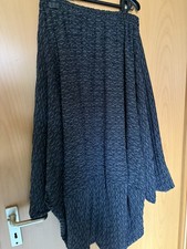 Lagenlook Ballonrock Grau gemustert One Size 40/46