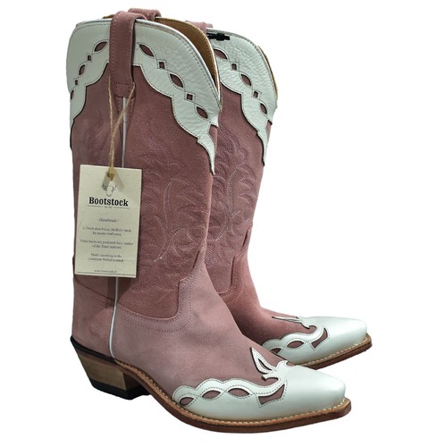 Bootstock blossom rosa leder - bootstock,