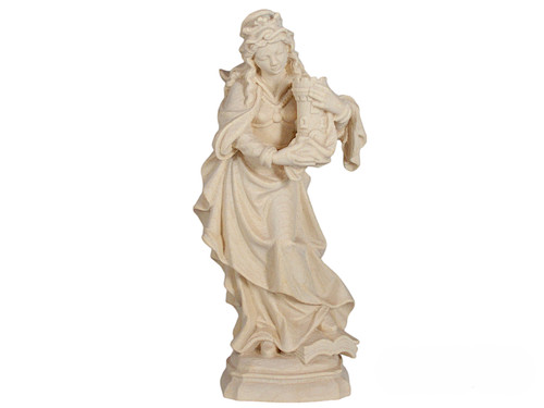 Holz figur barbara mit - figur,