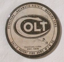 Colt Revolver Vintage Logo neu