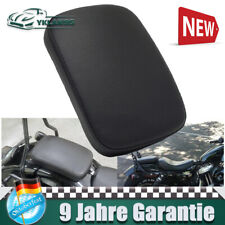 Motorrad Hinten Sozius Sitz Sitzpad mit 8 Saugnapf Schwarz Für Harley Davidson