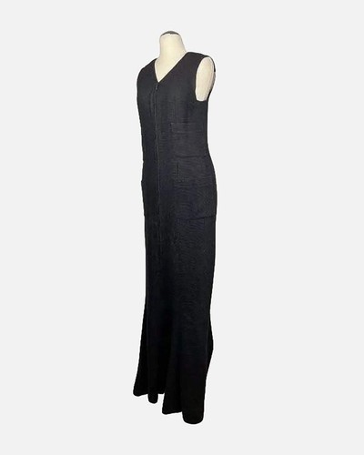 Chanel kleid tweed - schwarz, mit