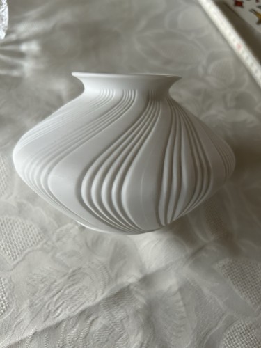 Vase bisquit porzellan - vase,