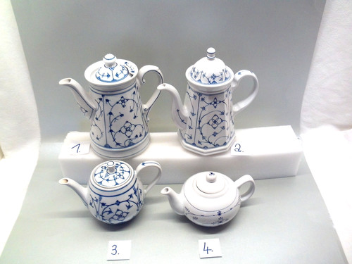 Indisch blau kaffeekanne - indisch,