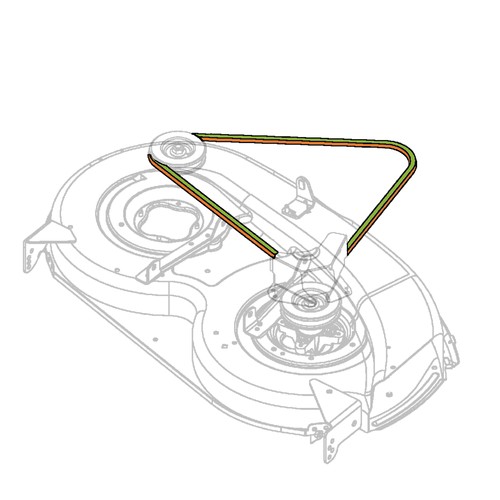 Keilriemen mähwerk für - mähwerk, mtd