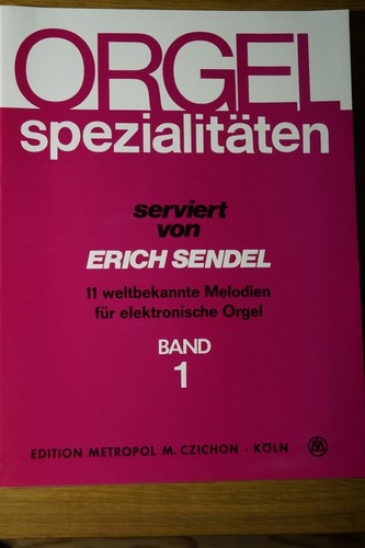 Noten orgel spezialitäten - noten,,