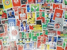 70 einzelne Sticker Topps Fußball Bundesliga 2014/2015 NEU Penny Aufkleber Lot