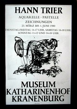 HANN TRIER >Aquarelle 1980<