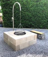 Schwenkgrill Edelstahl