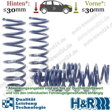 Tieferlegungsfedern 30mm u.a