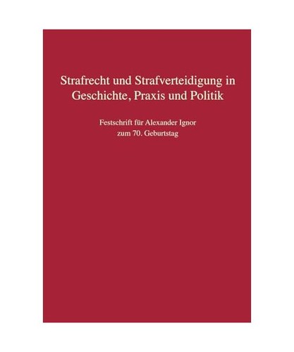 Strafrecht und