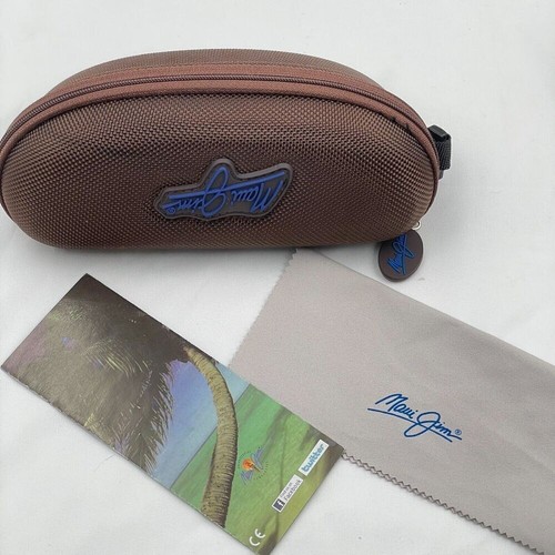 New maui jim - new, case