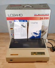 Star LC-24-10 Vintage Matrixdrucker UNGETESTET POWER'S ON
