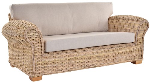 Rattan sofa chester - rattan-sofa, 2-sitzer