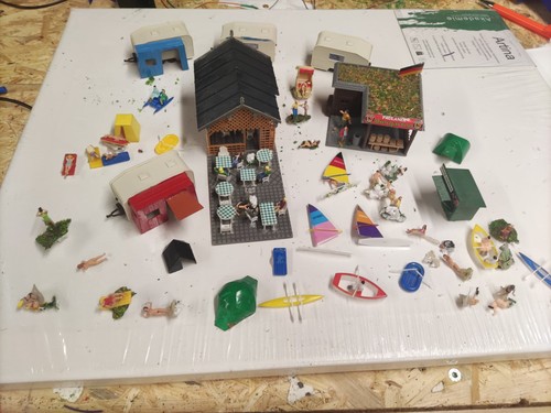 Modellbau campingplatz 87 - modellbau, 1:87