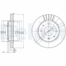 Bremsscheiben für hyundai - bremsscheiben,